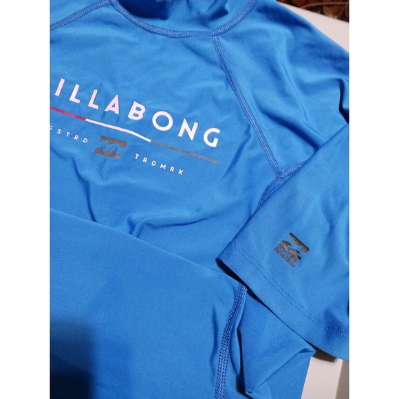 Billabong Surf Adult Short Sleeve Rash Guard Top Tee, Large - Picture 1 of 4